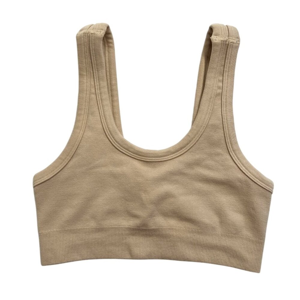 ALO Yoga Seamless Chosen Bra in Macadamia - Picture 1 of 4
